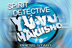 Yu Yu Hakusho - Ghostfiles - Spirit Detective Title Screen